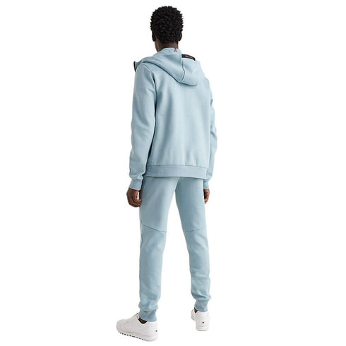 Felpa Uomo con zip Tech Essentials Verde polvere TOMMY HILFIGER- Francavilla Moda